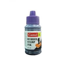 Stamp Pad Ink 25ml Black Camlin