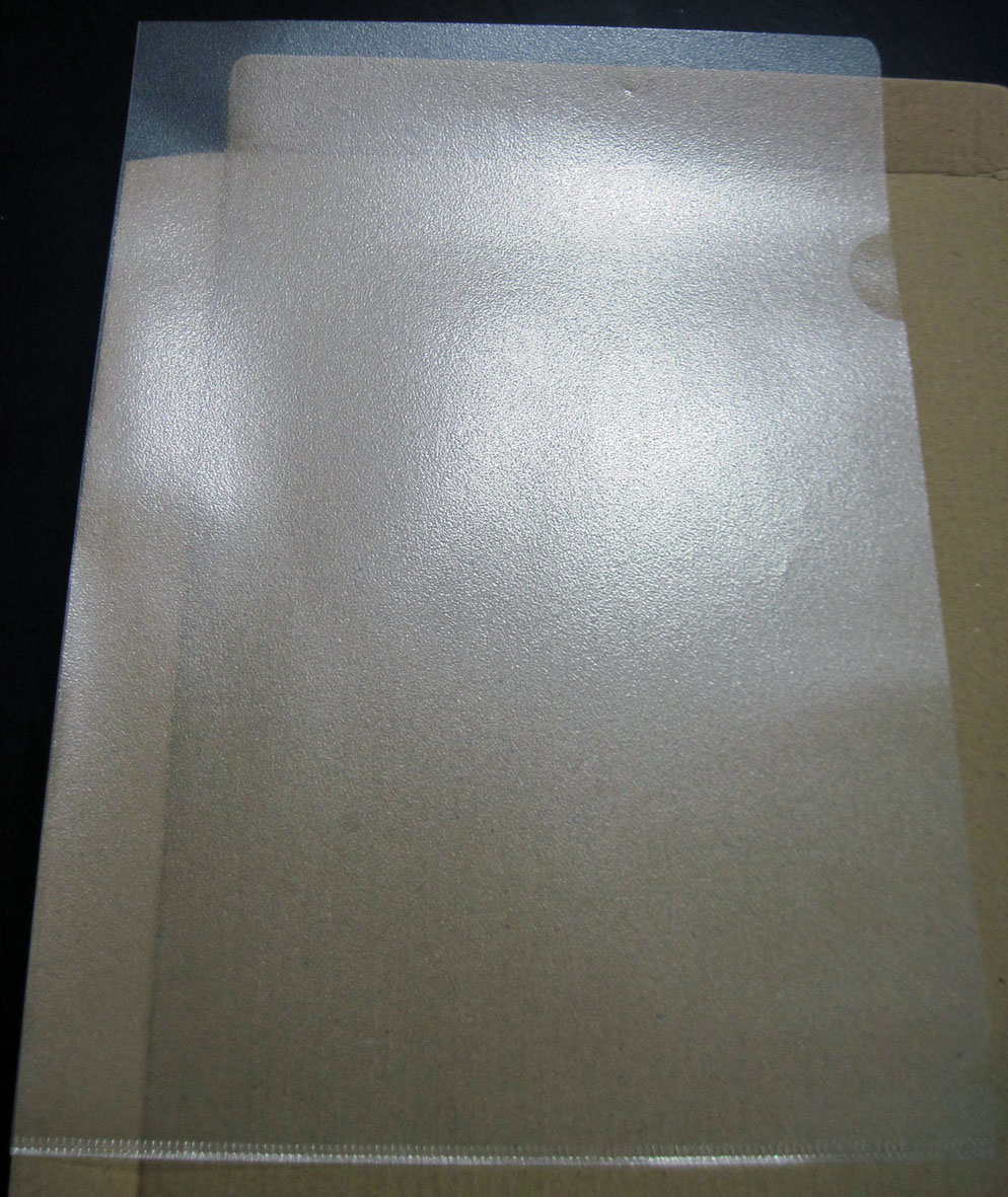 Plastic Folder L shape 