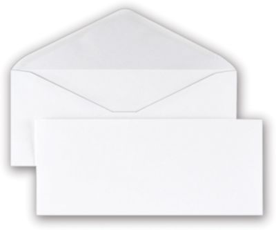White Plain Envelope 11’ x 5”