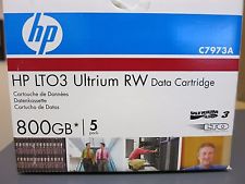 Data Cartridge Ultranium RW HP LTO 3 800GB C7973A