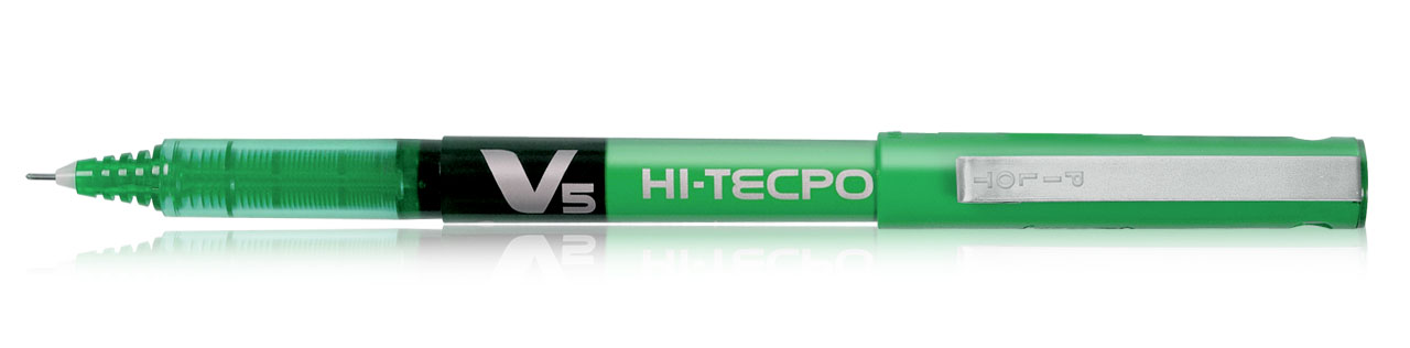 Pilot Pen V-5 Green